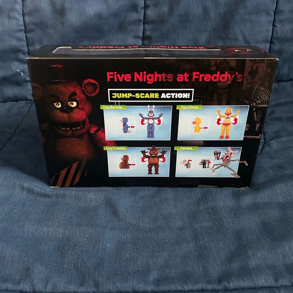 Five Nights at Freddy's 4-Pack: Toy Freddy Toy Bonnie Toy Chica & Mangle 5” - Picture 8 of 10
